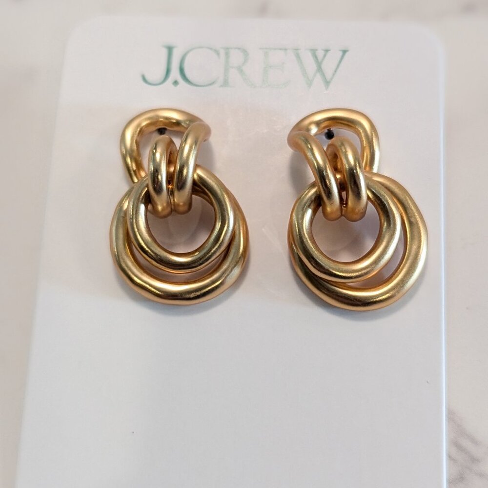 J.Crew Link Drop Earrings